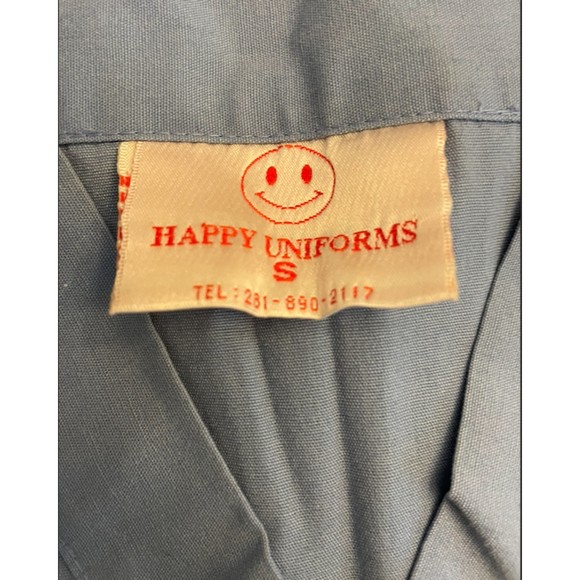 Scrubs Set - Light Blue Short Sleeve with Pants Sz S - Picture 6 of 10